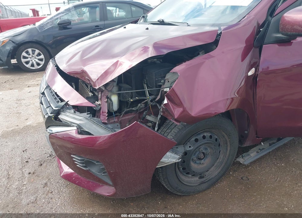 2021 MITSUBISHI MIRAGE CARBONITE EDITION/ES/LE VIN: ML32AUHJ5MH004730