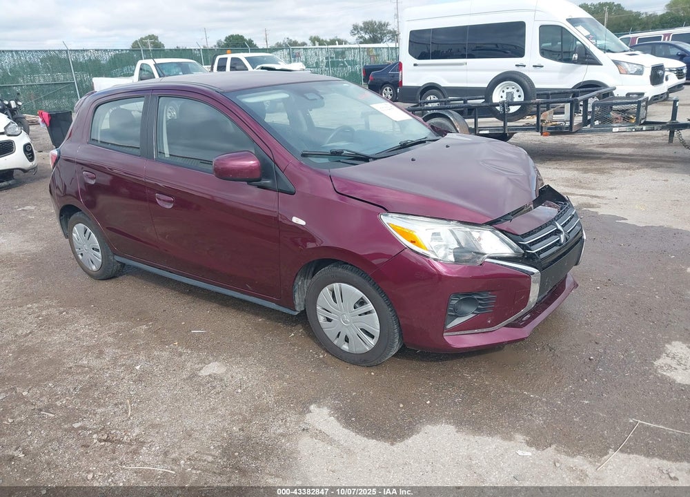 2021 MITSUBISHI MIRAGE CARBONITE EDITION/ES/LE VIN: ML32AUHJ5MH004730