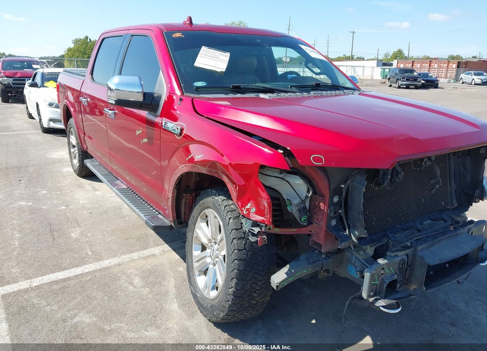 2018 FORD F-150 LARIAT VIN: 1FTEW1EG9JKF39237