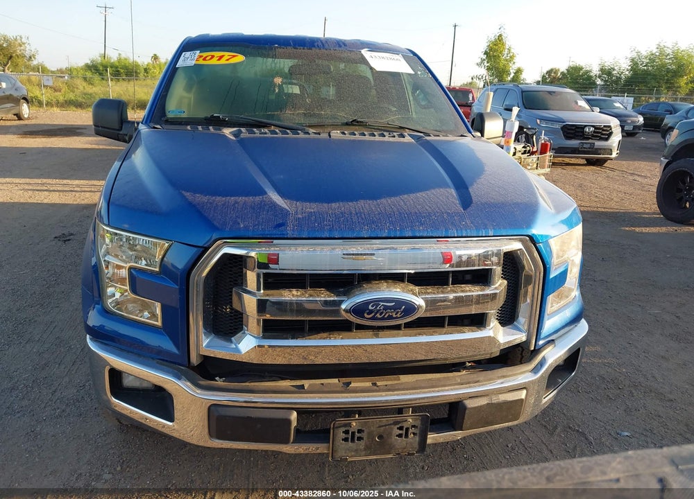 2017 FORD F-150 XLT VIN: 1FTMF1C80HKD08258