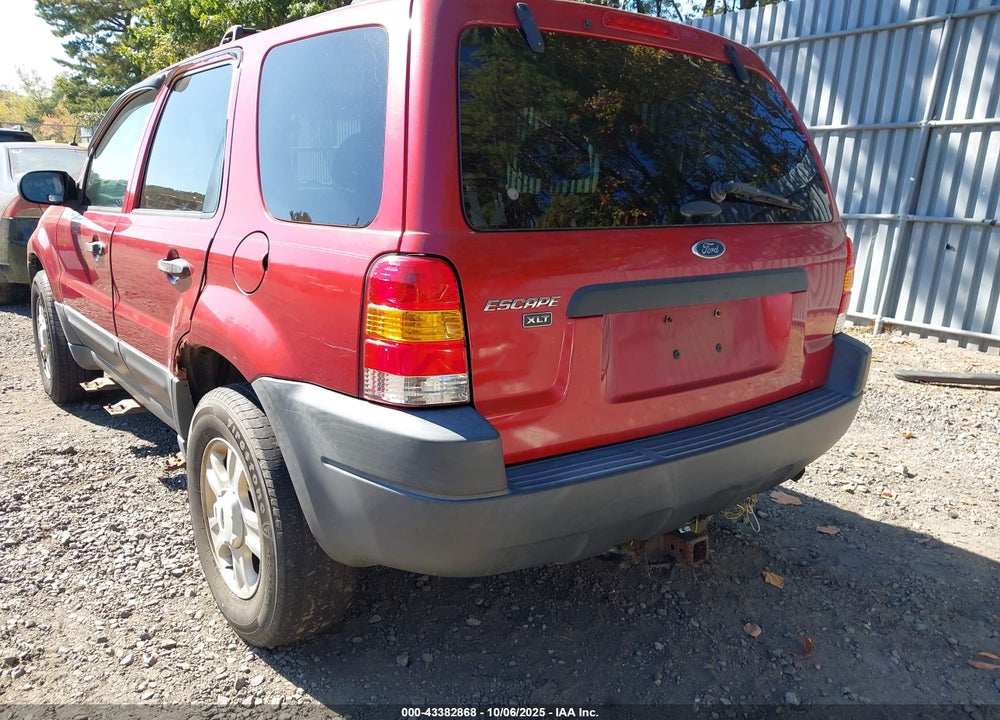 2003 FORD ESCAPE XLT VIN: 1FMYU93113KD08539