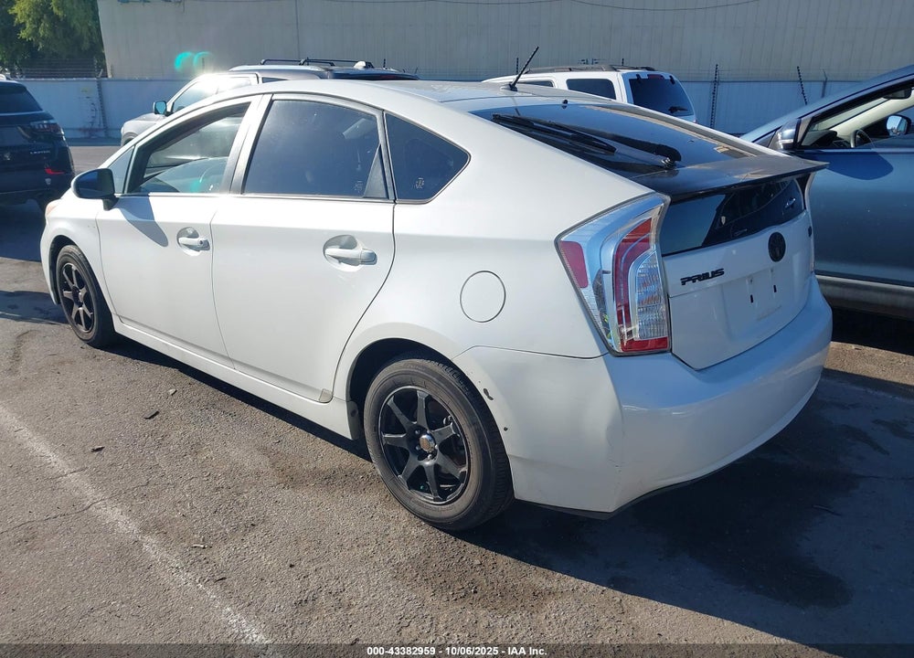 2012 TOYOTA PRIUS VIN: JTDKN3DU7C1481470