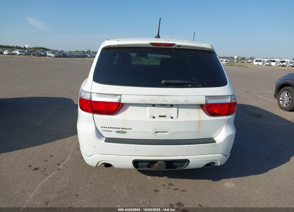 2013 DODGE DURANGO SXT VIN: 1C4RDJAG4DC688683