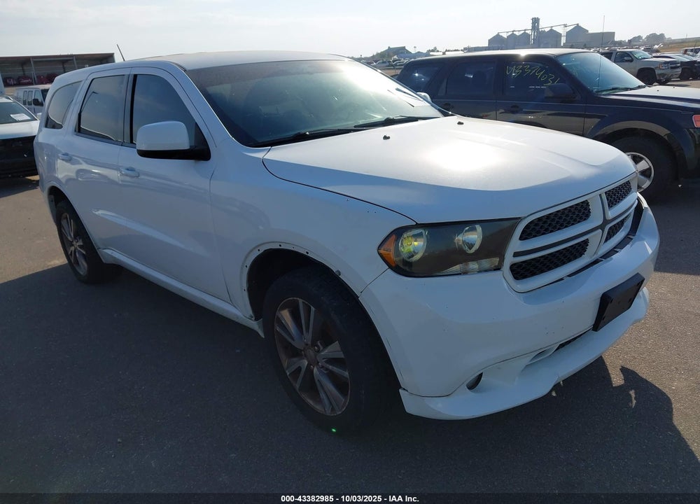 2013 DODGE DURANGO SXT VIN: 1C4RDJAG4DC688683
