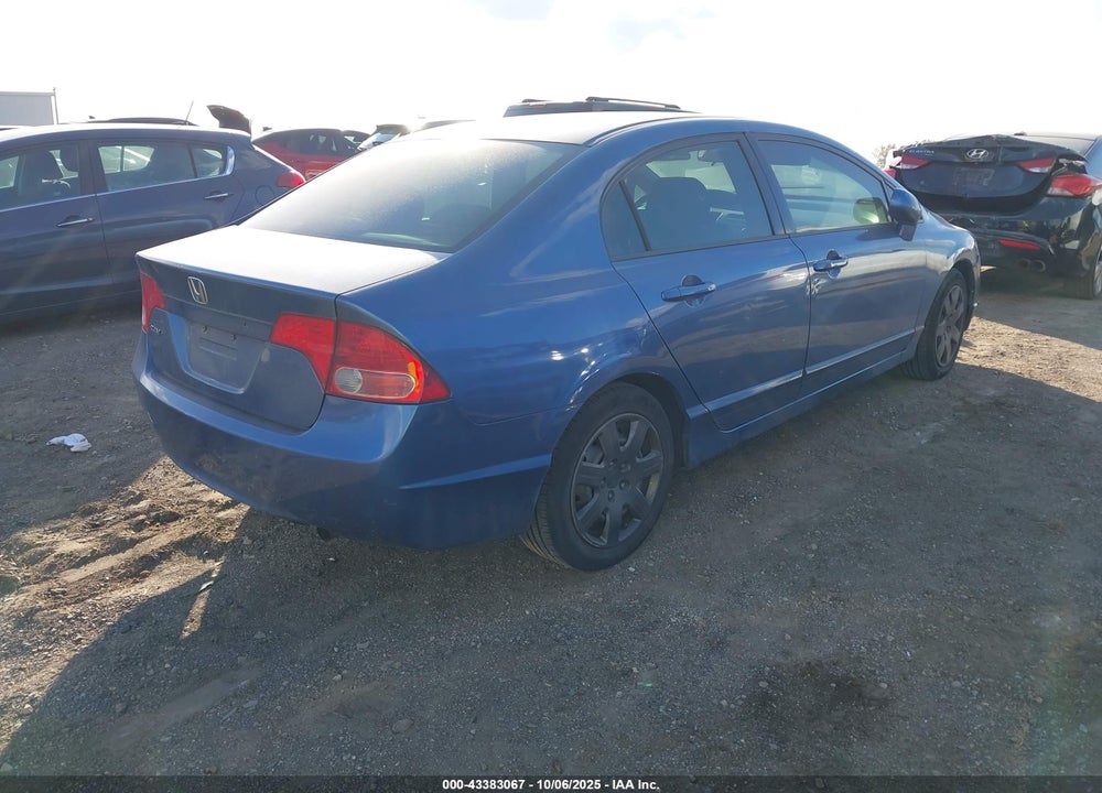 2008 HONDA CIVIC VIN: 2HGFA16538H508679
