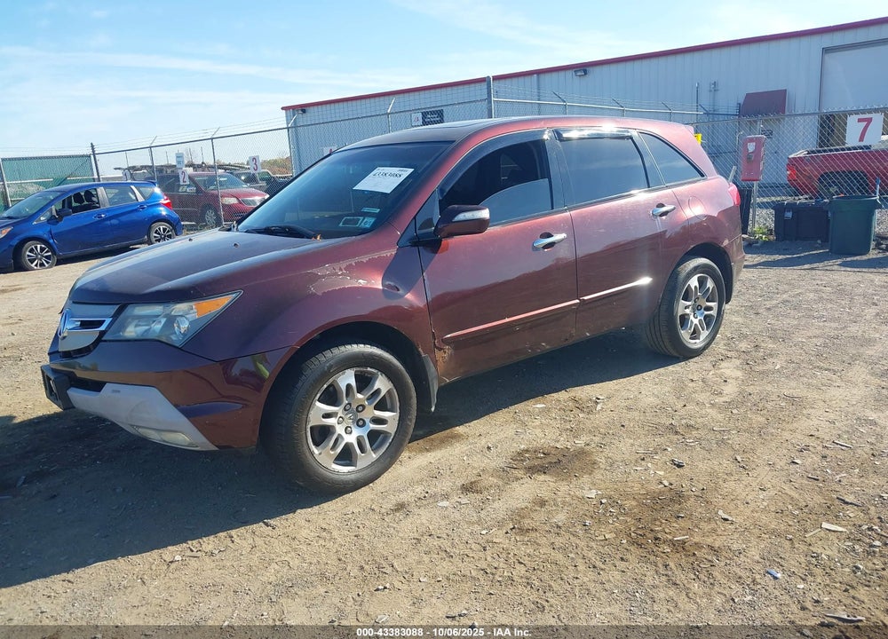 2007 ACURA MDX VIN: 2HNYD28257H532630