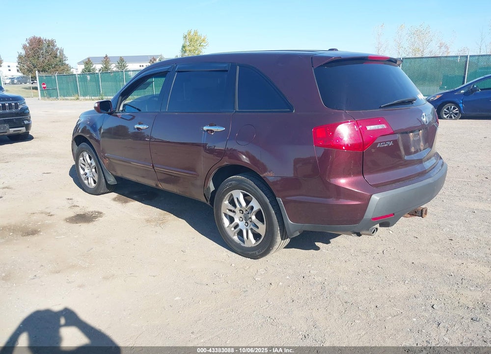 2007 ACURA MDX VIN: 2HNYD28257H532630