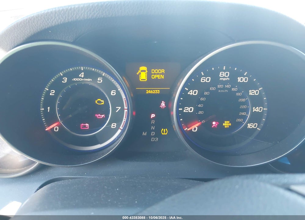 2007 ACURA MDX VIN: 2HNYD28257H532630