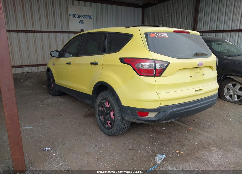 2017 FORD ESCAPE S VIN: 1FMCU0F70HUC49310