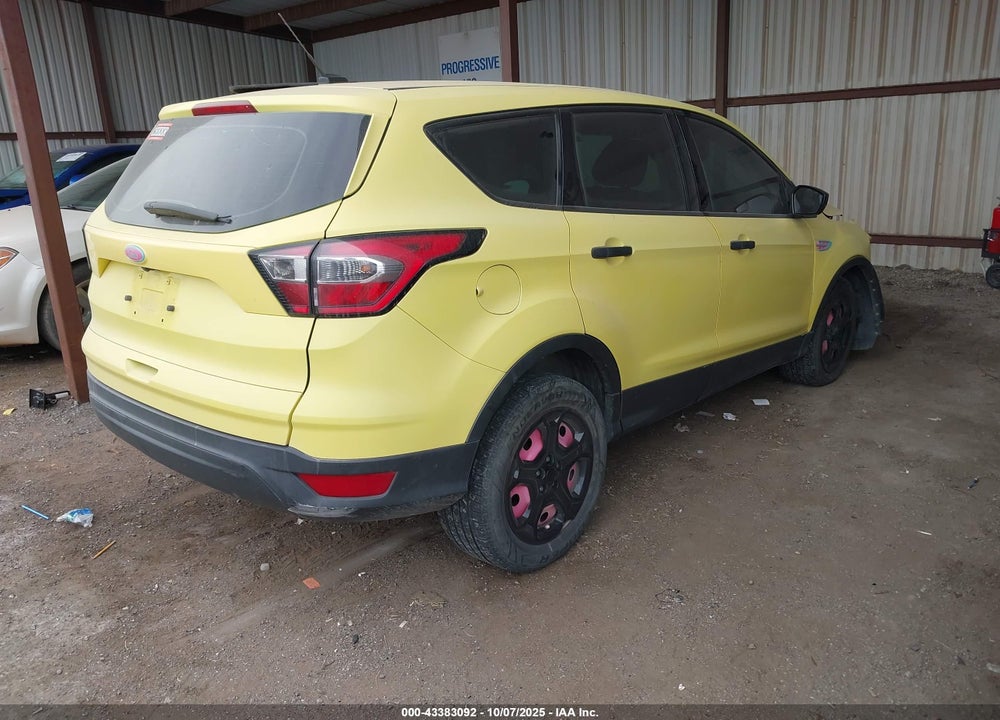 2017 FORD ESCAPE S VIN: 1FMCU0F70HUC49310