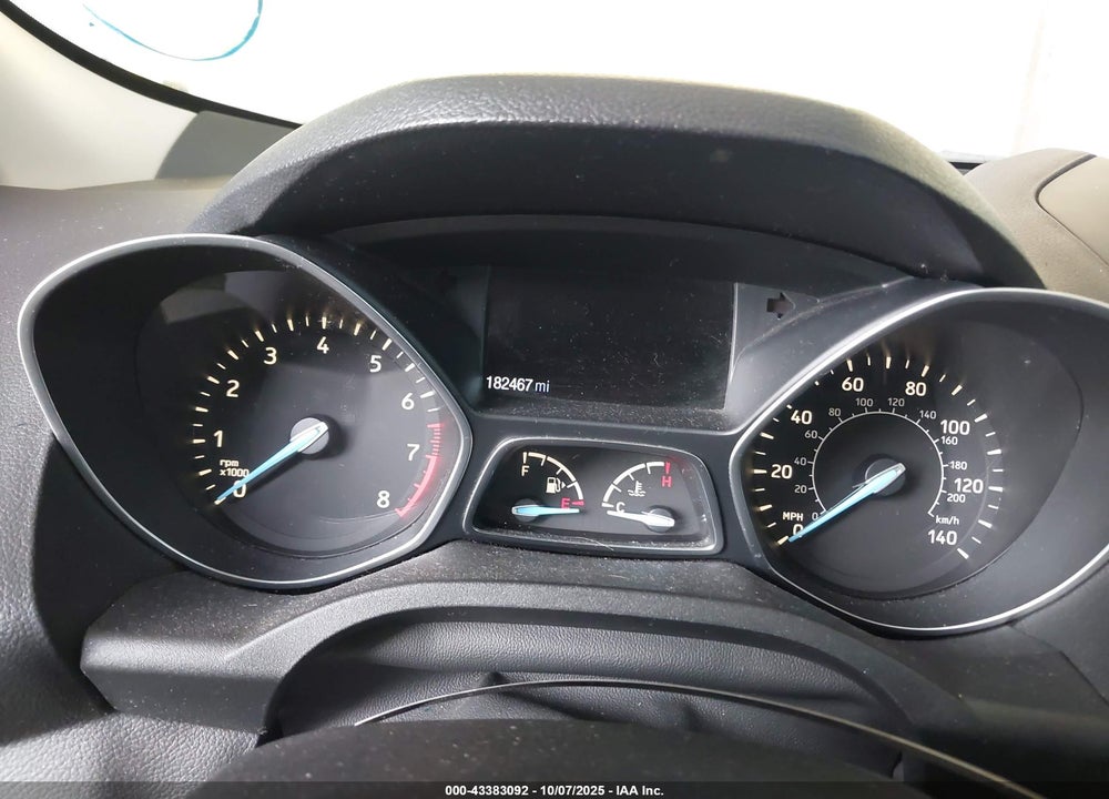 2017 FORD ESCAPE S VIN: 1FMCU0F70HUC49310