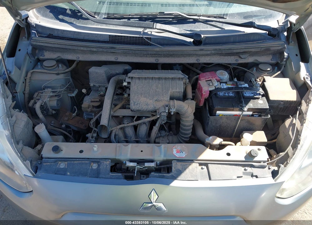 2015 MITSUBISHI MIRAGE VIN: ML32A3HJ2FH057351