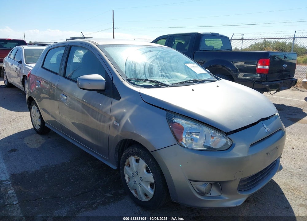 2015 MITSUBISHI MIRAGE VIN: ML32A3HJ2FH057351