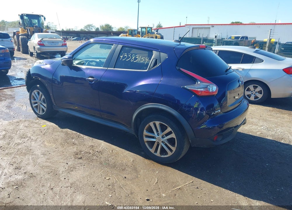 2015 NISSAN JUKE SL VIN: JN8AF5MV3FT557129