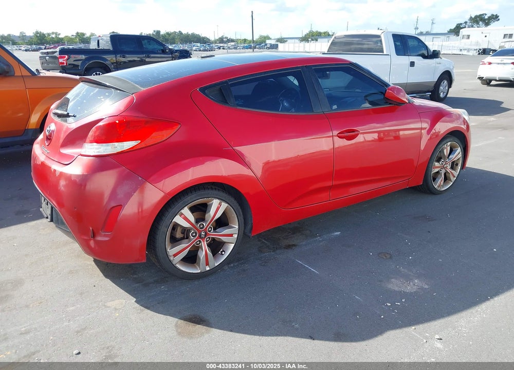 2013 HYUNDAI VELOSTER VIN: KMHTC6AD5DU118466