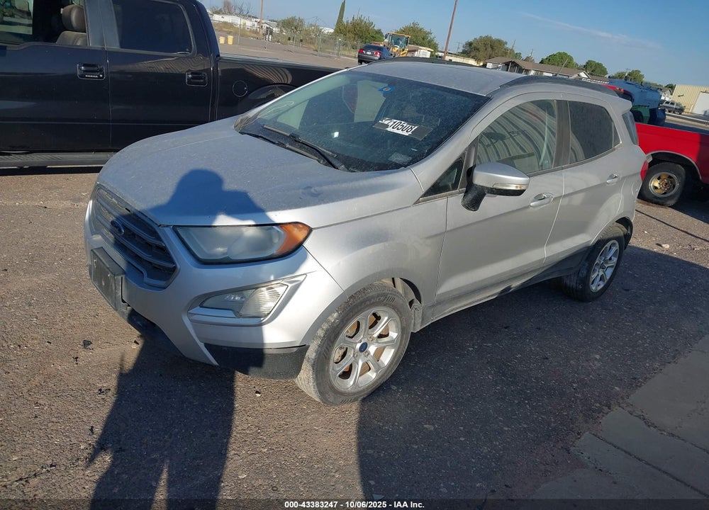 2018 FORD ECOSPORT SE VIN: MAJ3P1TE5JC199767