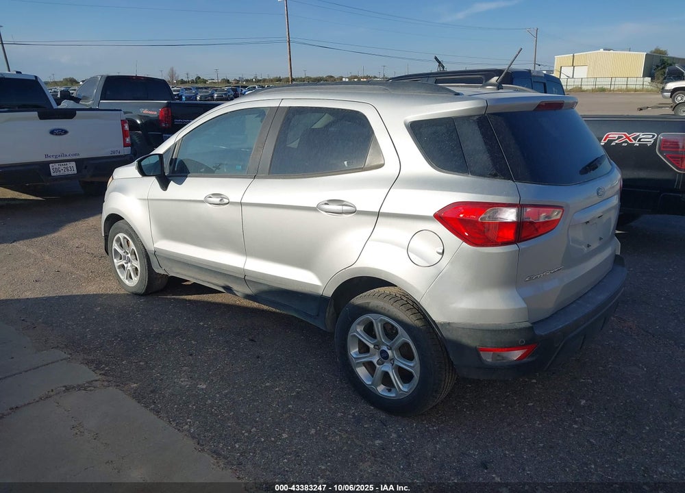 2018 FORD ECOSPORT SE VIN: MAJ3P1TE5JC199767
