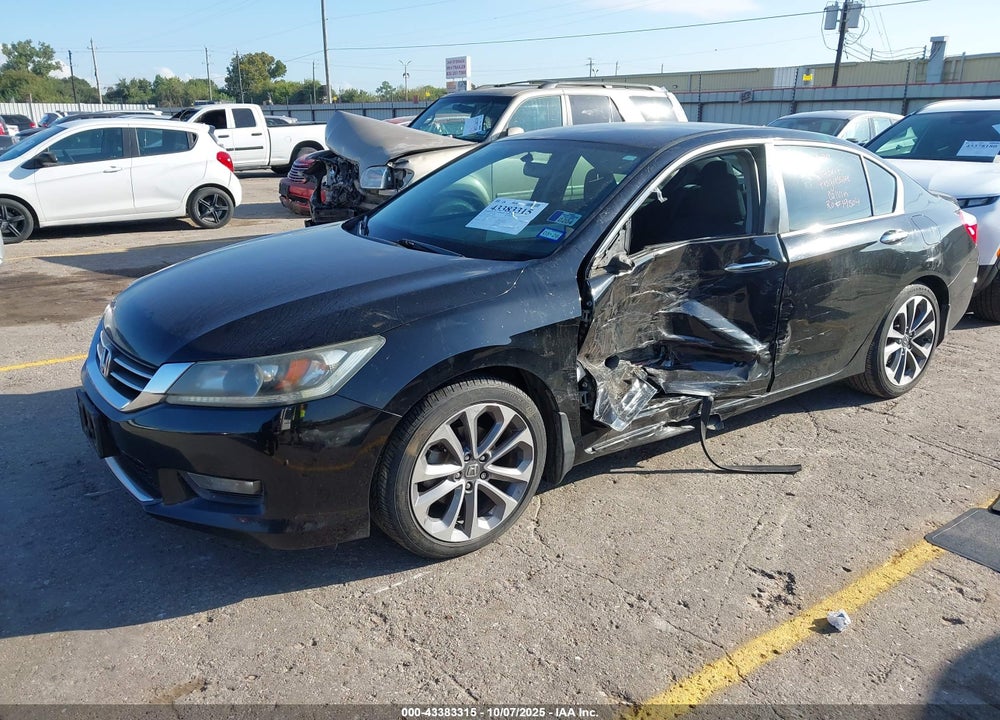 2014 HONDA ACCORD SPORT VIN: 1HGCR2F57EA180727
