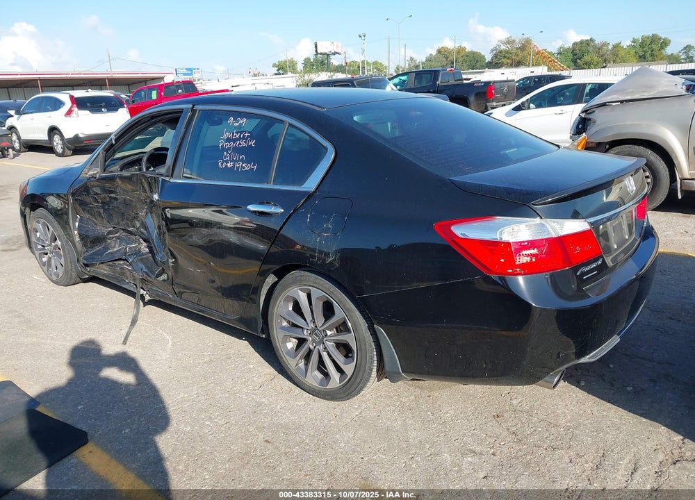 2014 HONDA ACCORD SPORT VIN: 1HGCR2F57EA180727