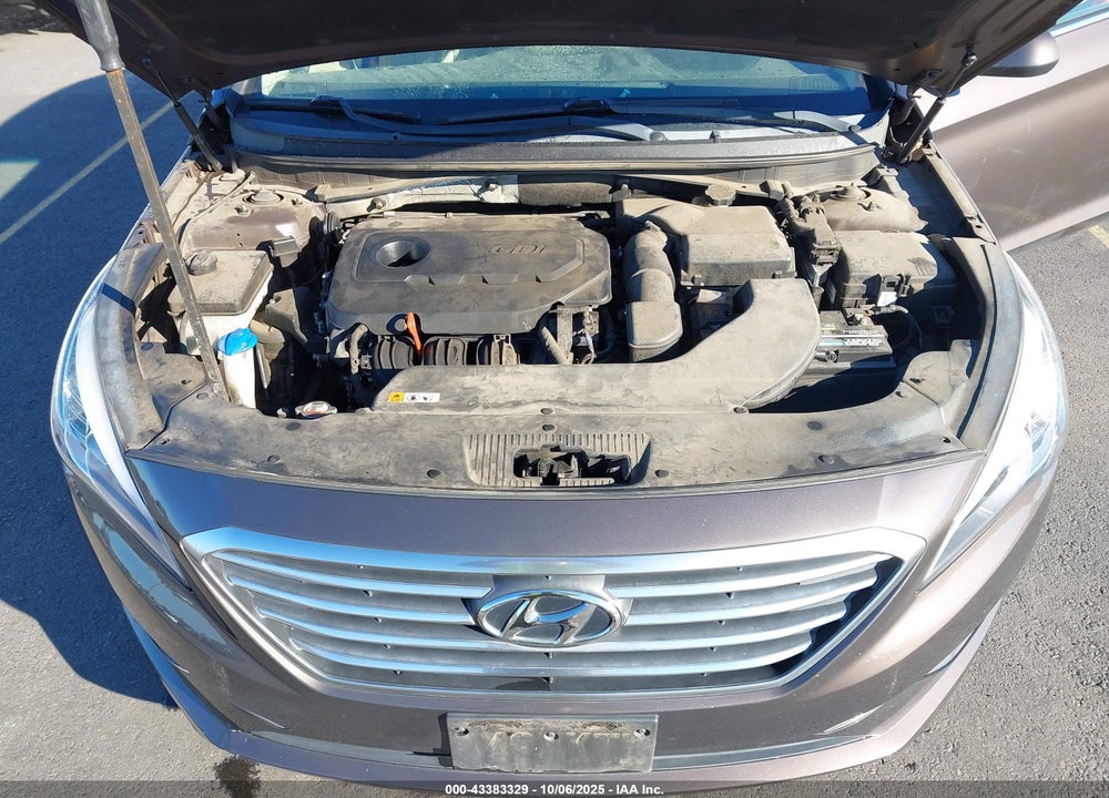 2016 HYUNDAI SONATA SE VIN: 5NPE24AF2GH371555