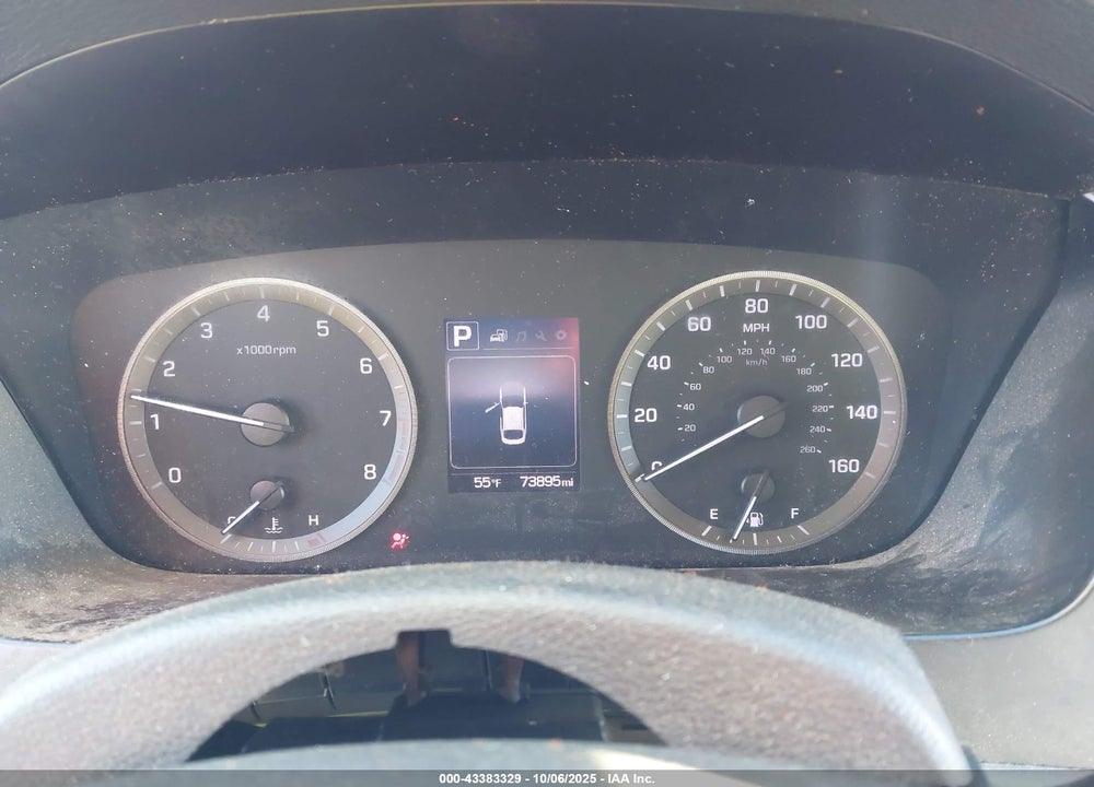 2016 HYUNDAI SONATA SE VIN: 5NPE24AF2GH371555
