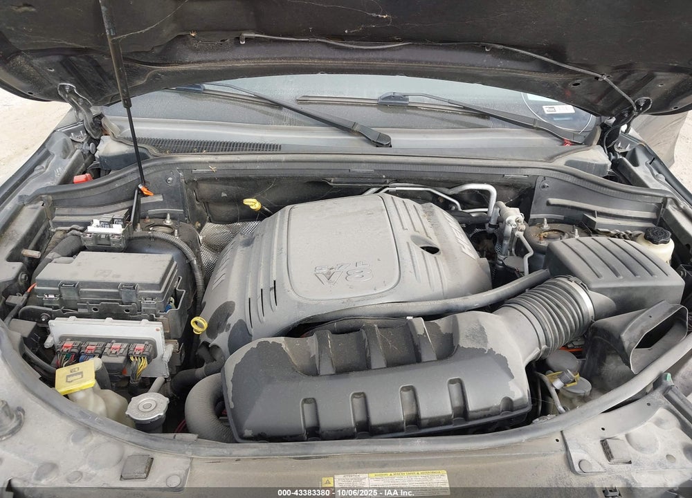 2012 DODGE DURANGO VIN: 1C4SDJET8CC278735
