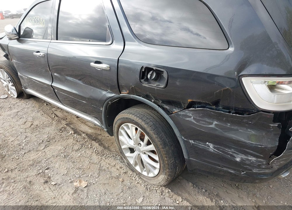 2012 DODGE DURANGO VIN: 1C4SDJET8CC278735