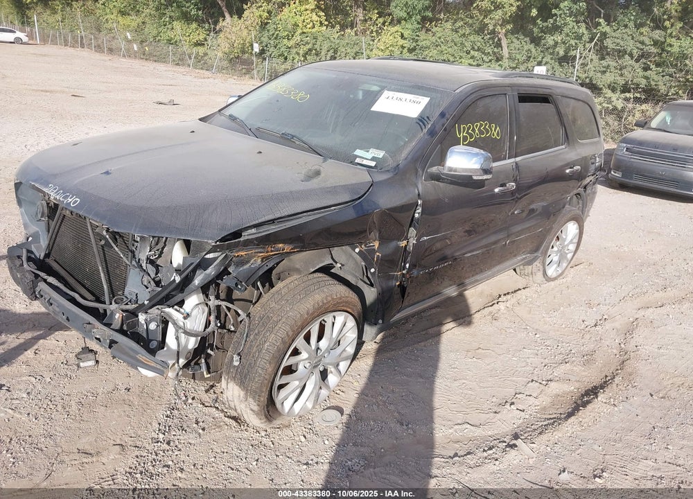 2012 DODGE DURANGO VIN: 1C4SDJET8CC278735