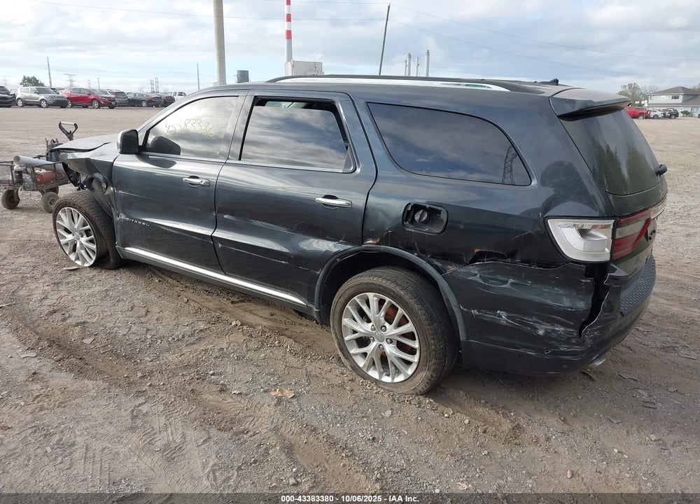 2012 DODGE DURANGO VIN: 1C4SDJET8CC278735
