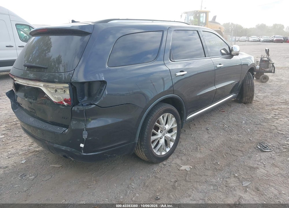2012 DODGE DURANGO VIN: 1C4SDJET8CC278735