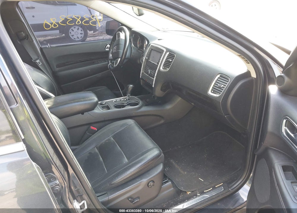 2012 DODGE DURANGO VIN: 1C4SDJET8CC278735