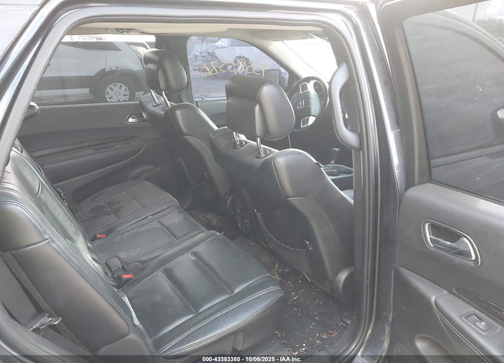 2012 DODGE DURANGO VIN: 1C4SDJET8CC278735