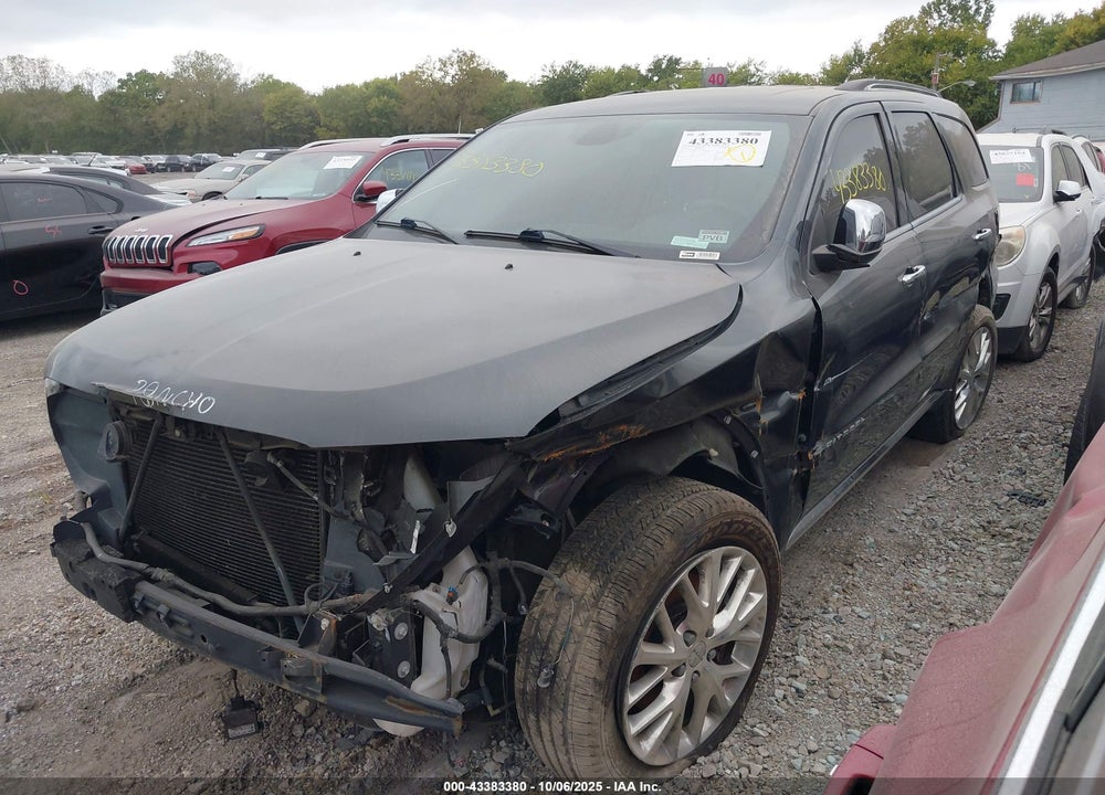 2012 DODGE DURANGO VIN: 1C4SDJET8CC278735
