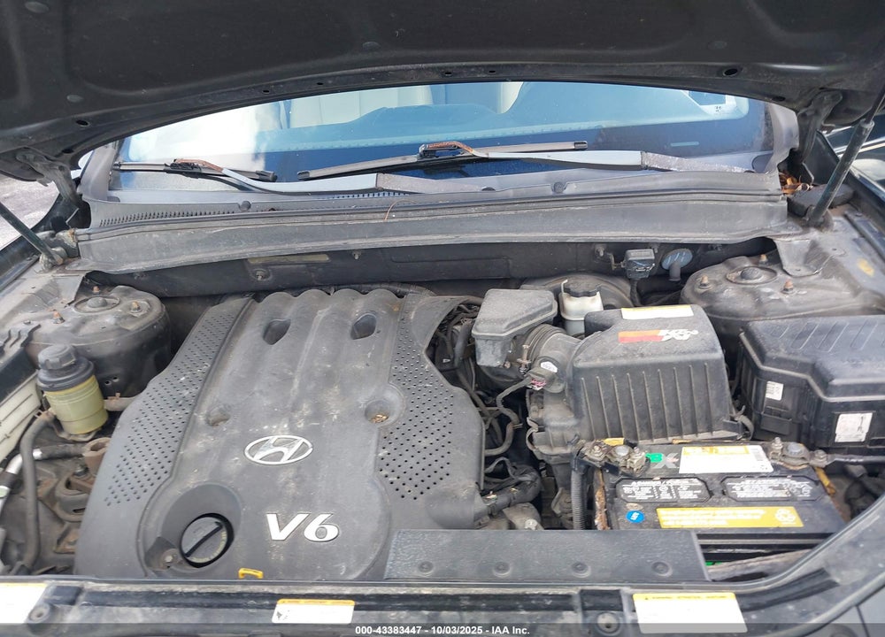2007 HYUNDAI SANTA FE GLS VIN: 5NMSG13D37H110270