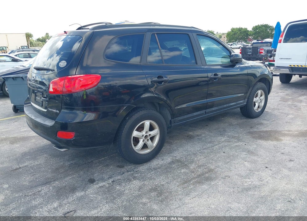 2007 HYUNDAI SANTA FE GLS VIN: 5NMSG13D37H110270