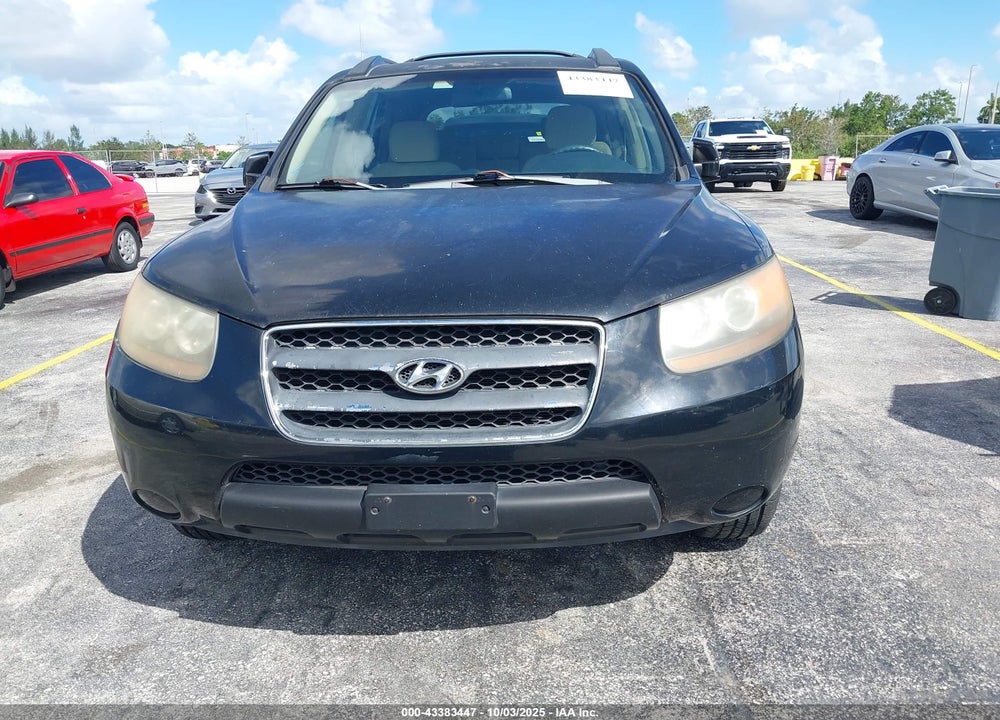 2007 HYUNDAI SANTA FE GLS VIN: 5NMSG13D37H110270