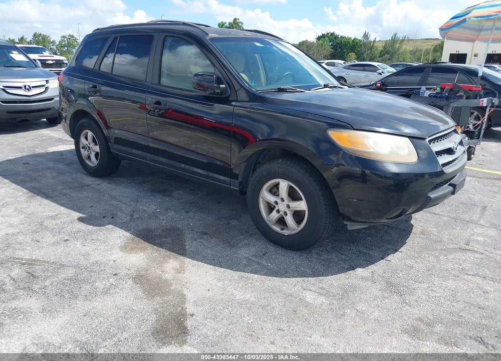 2007 HYUNDAI SANTA FE GLS VIN: 5NMSG13D37H110270