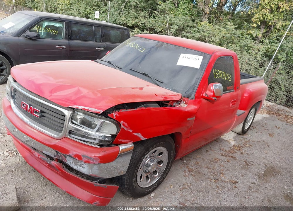 2001 GMC SIERRA 1500 SL VIN: 1GTEC14W51Z204632