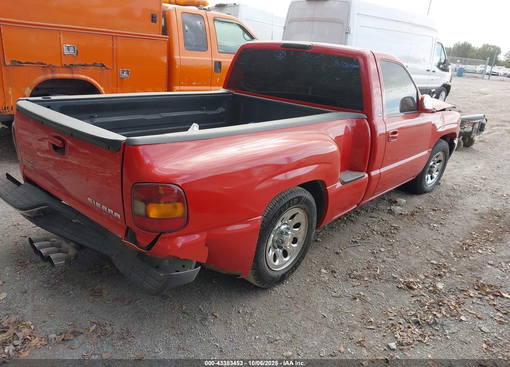 2001 GMC SIERRA 1500 SL VIN: 1GTEC14W51Z204632