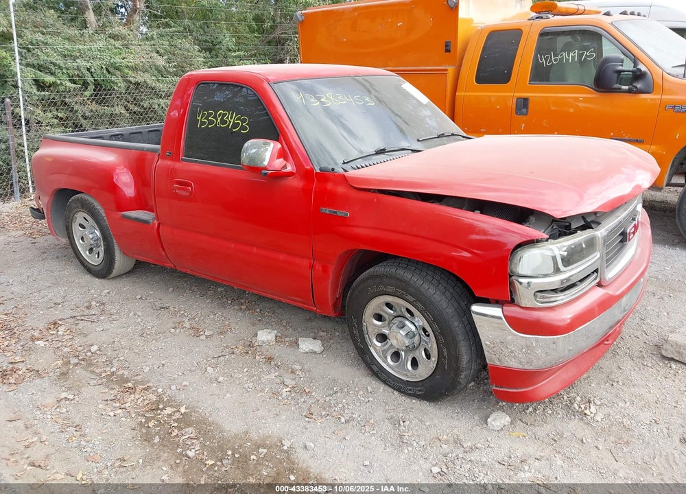 2001 GMC SIERRA 1500 SL VIN: 1GTEC14W51Z204632