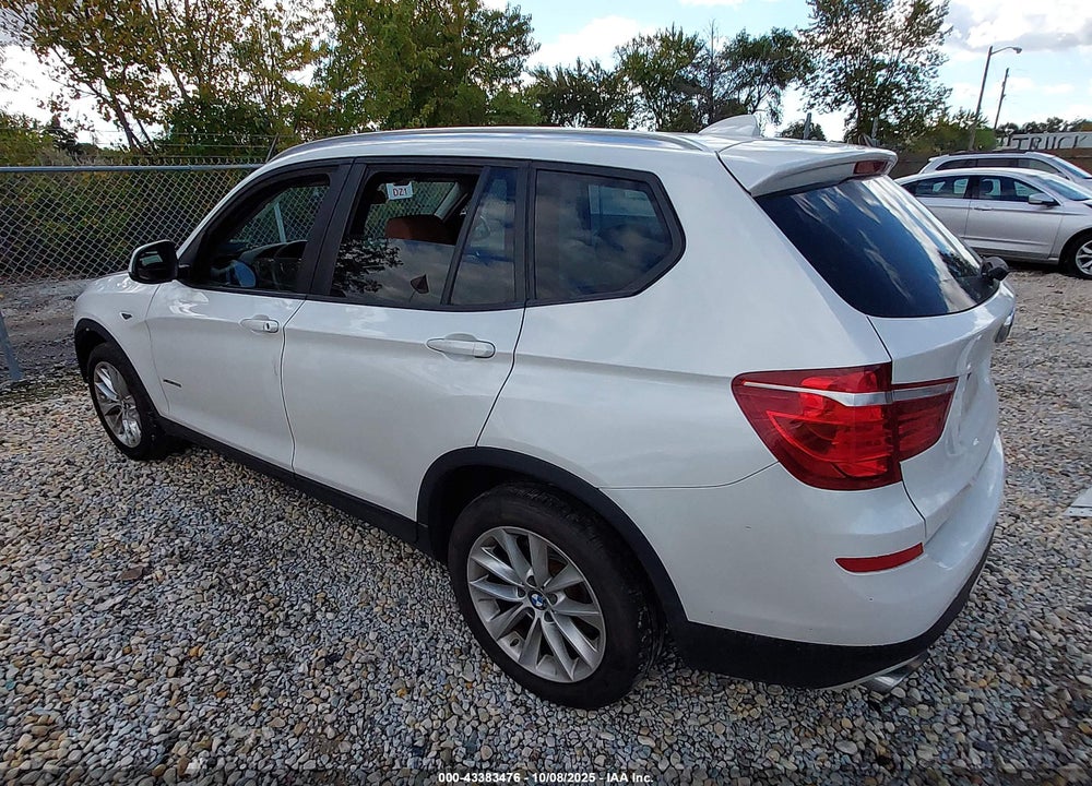 2017 BMW X3 VIN: 5UXWX9C39H0W79891