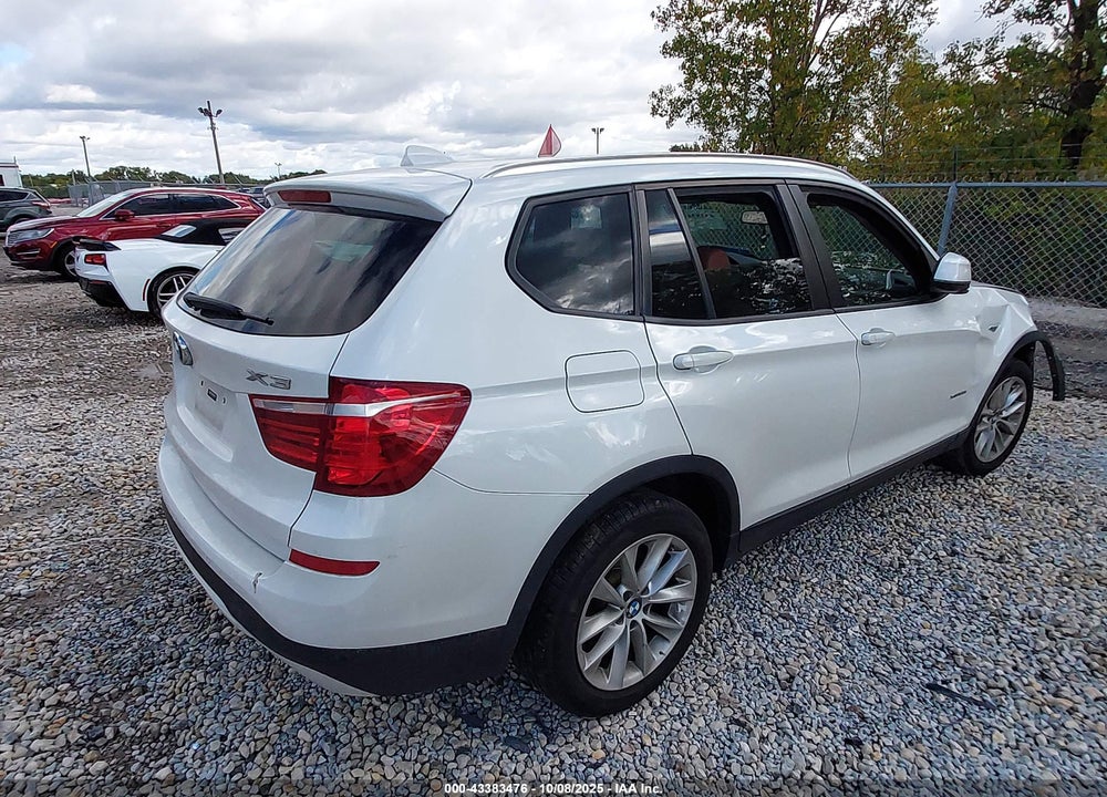 2017 BMW X3 VIN: 5UXWX9C39H0W79891