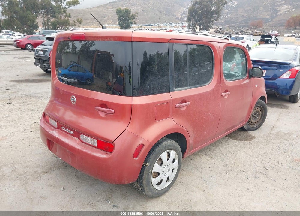 2010 NISSAN CUBE VIN: JN8AZ2KR0AT165410