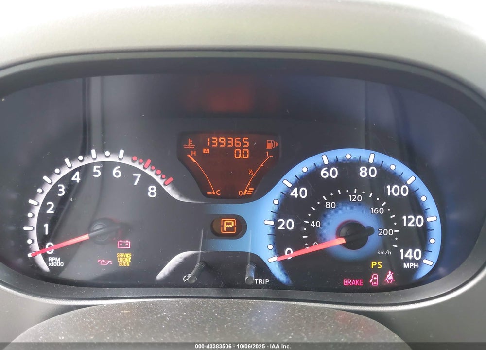 2010 NISSAN CUBE VIN: JN8AZ2KR0AT165410
