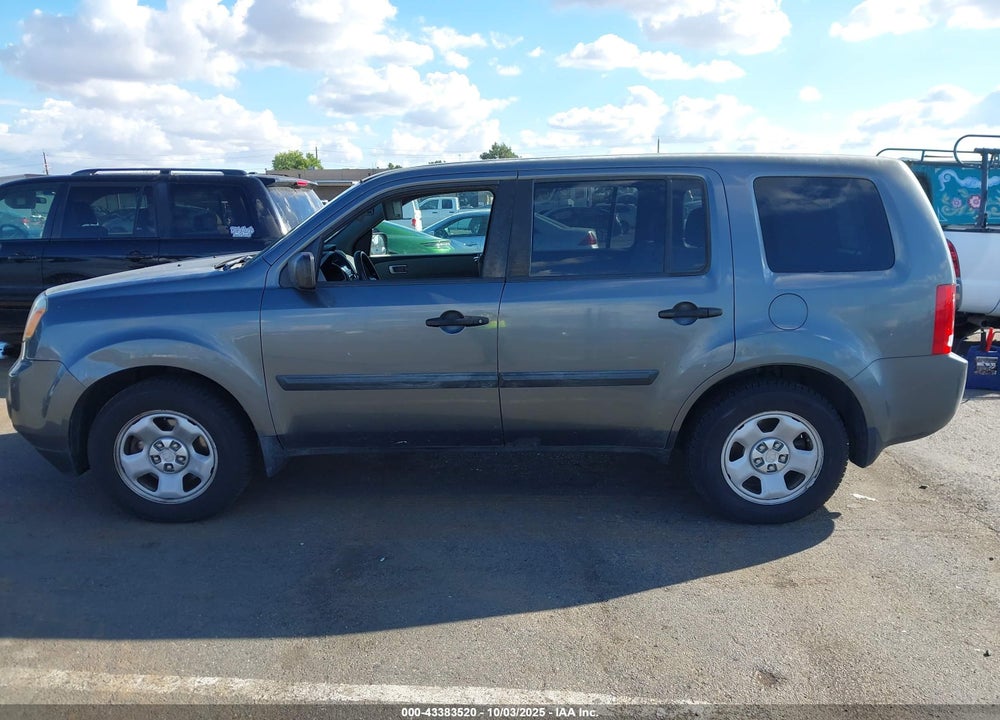 2013 HONDA PILOT VIN: 5FNYF4H23DB052406