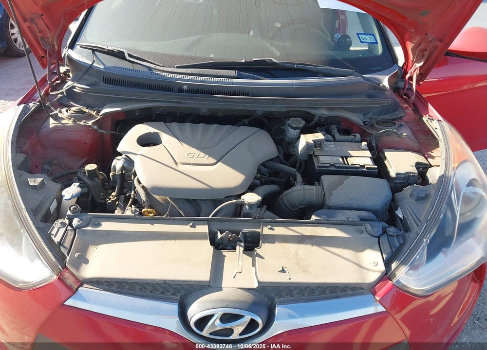 2012 HYUNDAI VELOSTER VIN: KMHTC6AD0CU074696
