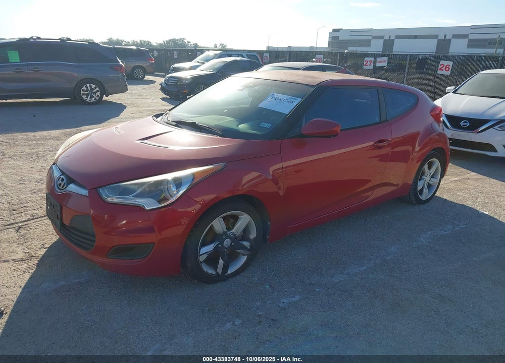2012 HYUNDAI VELOSTER VIN: KMHTC6AD0CU074696