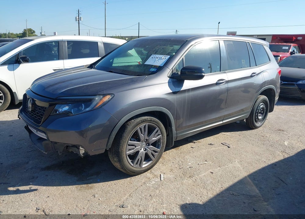 2021 HONDA PASSPORT 2WD EX-L VIN: 5FNYF7H52MB001975