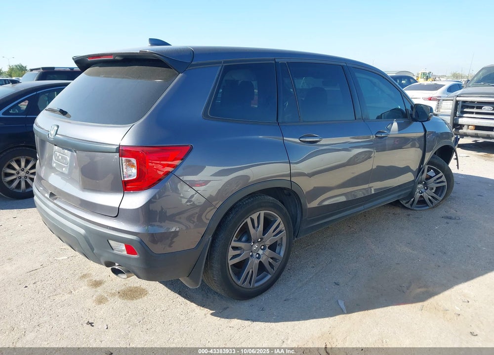 2021 HONDA PASSPORT 2WD EX-L VIN: 5FNYF7H52MB001975
