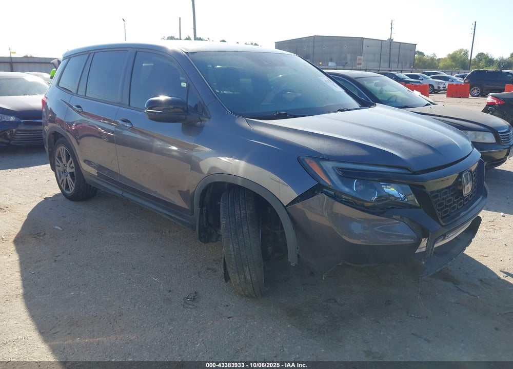 2021 HONDA PASSPORT 2WD EX-L VIN: 5FNYF7H52MB001975